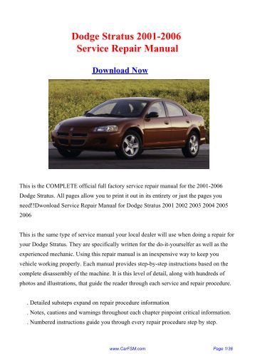 Dodge journey repair manual download